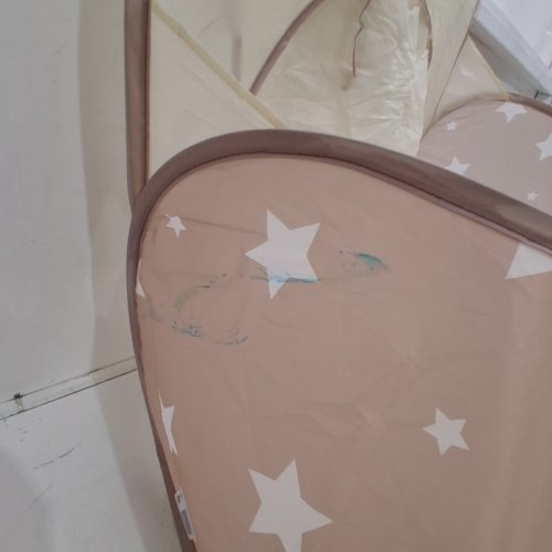 TODDLER TINY LAND DISCOVERY BASKETBALL PLAY PEN- 38" X 50" - TAUPE /CREAM image 3