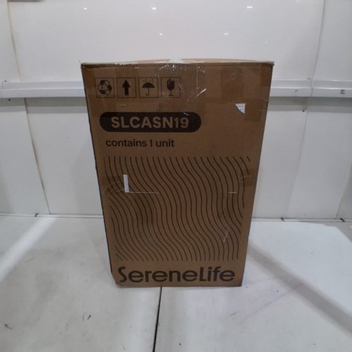 SERENELIFE PORTABLE SINK WITH WATER TANK AND ROLLING WHEELS - 4.4GAL - WHITE- (MODEL:‎SLCASN19) image 6