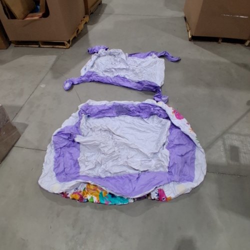INTEX INFLATABLE KIDS POOL WITH SUNSHADE - PURPLE/MULTICOLOUR image 3