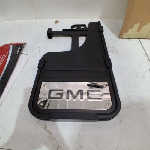 2PK GMC HEAVY DUTY MUD FLAP GUARDS - 12" X 36" - BLACK/CHROME (MODEL : 001841R01) image 7