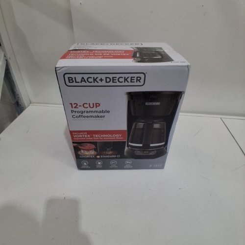 BLACK AND DECKER PROGRAMABLE 12-CUP COFFEE MAKER - BLACK image 2