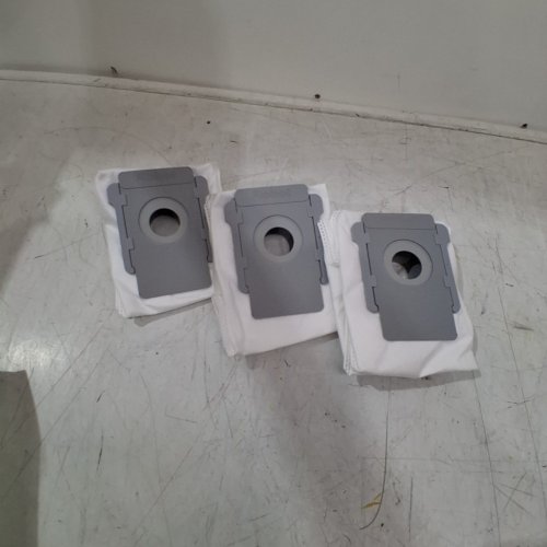 3PK IROBOT ROOMBA DIRT DISPOSAL BAGS - COMPATIBLE WITH ALL CLEAN BASE MODELS - WHITE/GREY (MODEL: 4640235) image 2