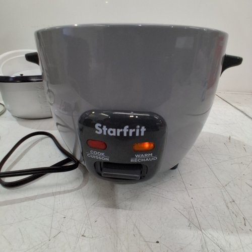 STARFRIT 10 CUP RICE COOKER WITH CERAMIC COATING - GREY (MODEL: 024739) image 2