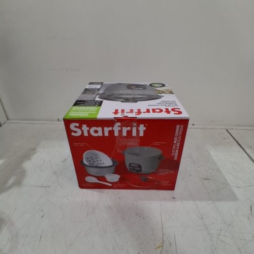 STARFRIT 10 CUP RICE COOKER WITH CERAMIC COATING - GREY (MODEL: 024739) image 7