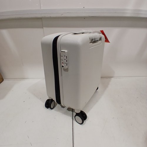 HANKE UNDERSEAT CARRY ON LUGGAGE WITH WHEELS - 16" - SMOKE WHITE (MODEL: KH9820) image 4