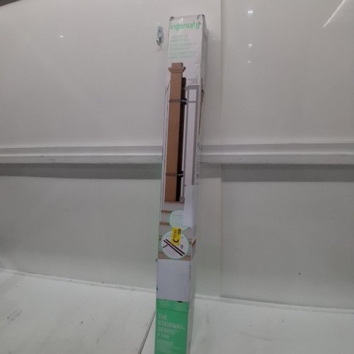 INGENUITY THE STAIRWAY+ SERIES BANISTER TO BANISTER GATE MOUNTING KIT - FOR 37” GATES - DARK WOOD (MODEL: 27573) image 4