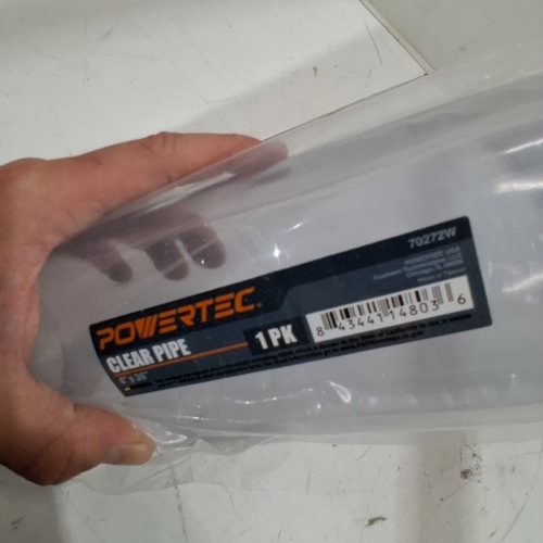 POWERTEC PVC PIPE - 4" X 36" - CLEAR (MODEL: 70272V) image 2