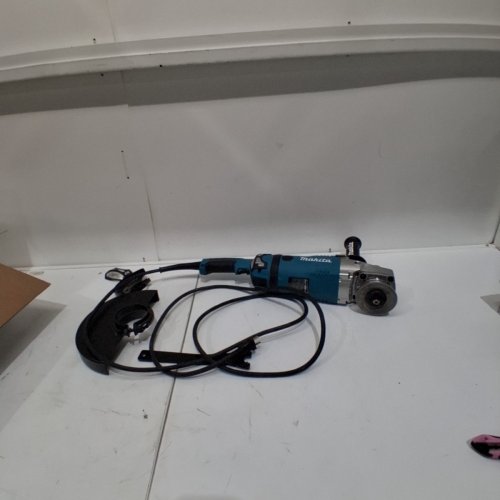 MAKITA ANGLE GRINDER WITH TRIGGER SWITCH LOCK - 9" - 120V - BLUE/BLACK (MODEL GA9031) image 3