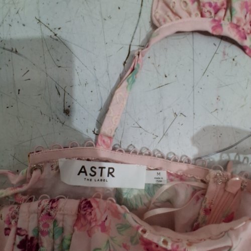 WOMEN'S ASTR THE LABEL BAYLIN CORSET TOP - MEDIUM - PINK/GREEN (STYLE : ACT17630P) image 3