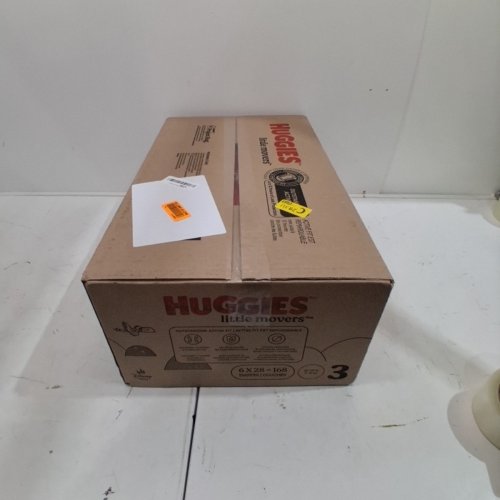 168PK HUGGIES LITTLE SNUGGLERS DISPOSABLE DIAPERS - SIZE 3 - WINNIE THE POOH image 4