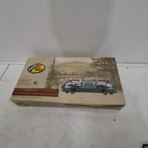 BPS 2-BURNER PROPANE STOVE - 17.25"X 7.5"X 2.75" - GREEN (MODEL: 202-200-95-BP) image 4