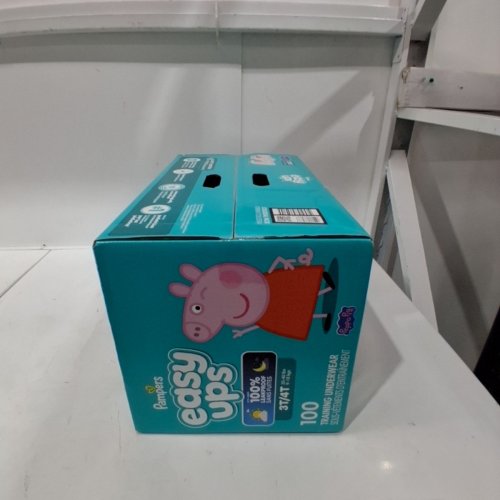 100PK PAMPERS EASY UPS TRAINING UNDERWEAR - 3T/4T (30-40LB) - PEPPA PIG image 2