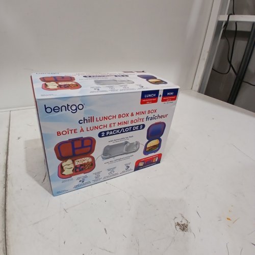 KIDS BENTGO LUNCHBOXES WITH DIVIDERS AND ICE PACKS - RED/WHITE (MODEL: 1997883) image 4