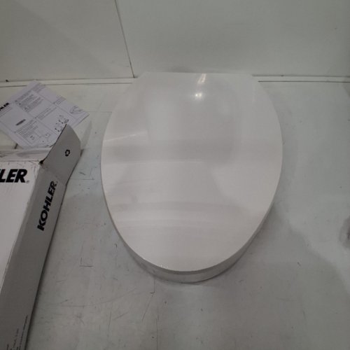 KOHLER HYTEN - ELEVATED QUIET-CLOSE ELONGATED TOILET SEAT - WHITE - (MODEL: 25875-0) image 2