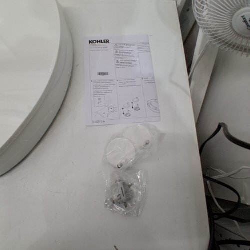 KOHLER HYTEN - ELEVATED QUIET-CLOSE ELONGATED TOILET SEAT - WHITE - (MODEL: 25875-0) image 3