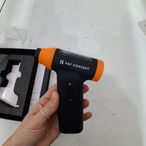 K&F CONCEPT ELECTRIC AIR DUSTER - BLACK / ORANGE (MODEL: BS200) image 3