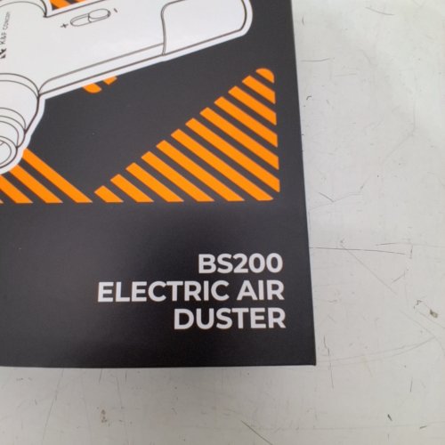 K&F CONCEPT ELECTRIC AIR DUSTER - BLACK / ORANGE (MODEL: BS200) image 4