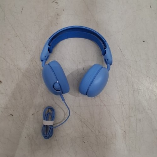 SKULLCANDY GROM OVER-EAR WIRED HEADPHONES, VOLUME-LIMITING, SHARE AUDIO PORT - BLUE SURF (MODEL:‎ S6KAY-R740) image 2
