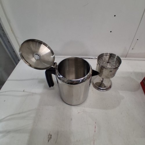 LAGOSTINA 54OZ. STAINLESS STEEL COFFEE PERCOLATOR image 2