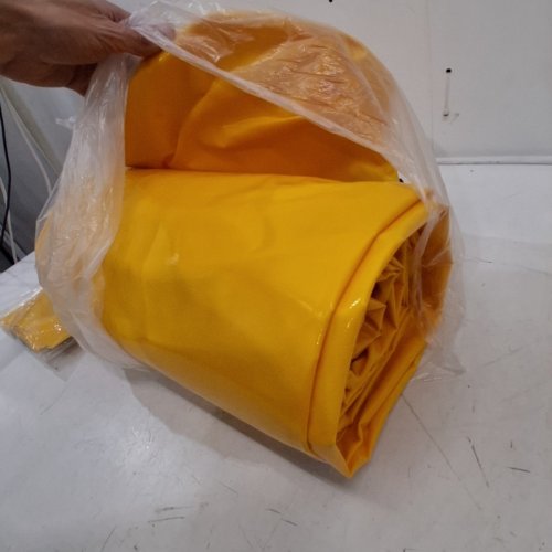 REUSABLE PVC FLOOD BARRIER - 24FT 10" X 6" IN HEIGHT - YELLOW/BLACK-(MODEL: LFX24FT10IN6IN4PBZV0) image 3