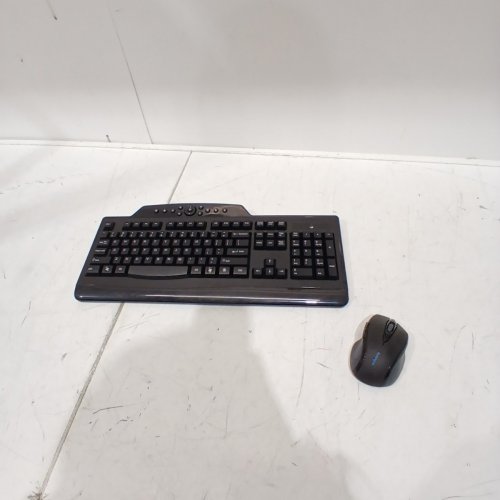 2PC KENSINGTON WIRELESS MEDIA KEYBOARD AND MOUSE SET - BLACK - (MODEL:72408) image 4