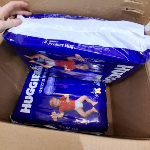 ~68PK HUGGIES DISNEY BABY OVERNITES DIAPERS - ALL-NIGHT PROTECTION & COMFORT - SIZE 7 - 41LB - (68 TOTAL) image 3