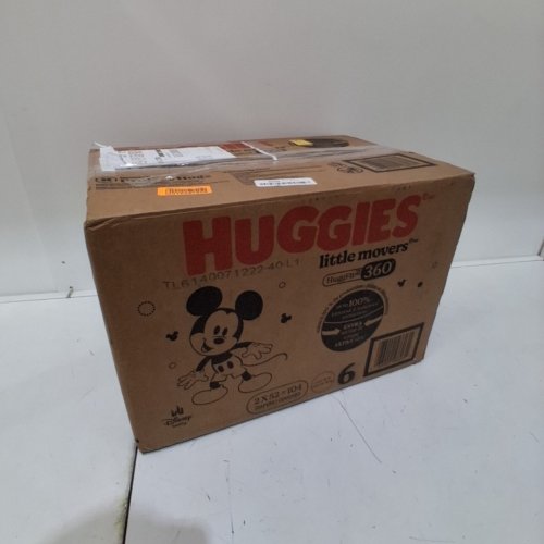 ~68PK HUGGIES DISNEY BABY OVERNITES DIAPERS - ALL-NIGHT PROTECTION & COMFORT - SIZE 7 - 41LB - (68 TOTAL) image 4