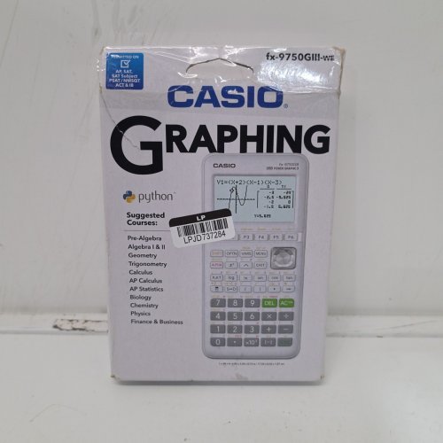 CASIO GRAPHING CALCULATOR WITH 3MB FLASH MEMORY - WHITE (MODEL: FX-9750GIII-WE) image 3