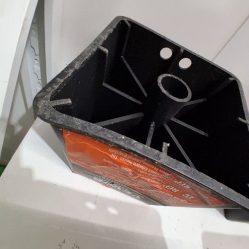 4PK VEVOR RV TRAILER LEVELING JACK BLOCK SET - 6000LB CAPACITY - 8" - BLACK/ORANGE - (MODEL: CXFC02) image 4