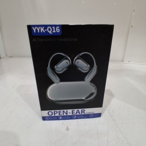 PAEKOLE AI WIRELESS/BLUETOOTH TRANSLATION EARBUDS - BLACK (MODEL: YYK-Q16) image 4