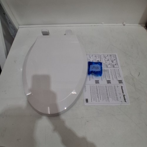 AMERICAN STANDARD ELONGATED SLOW-CLOSE TOILET SEAT - 16.5" X 13" - WHITE (MODEL: 5503A00B.020) image 2