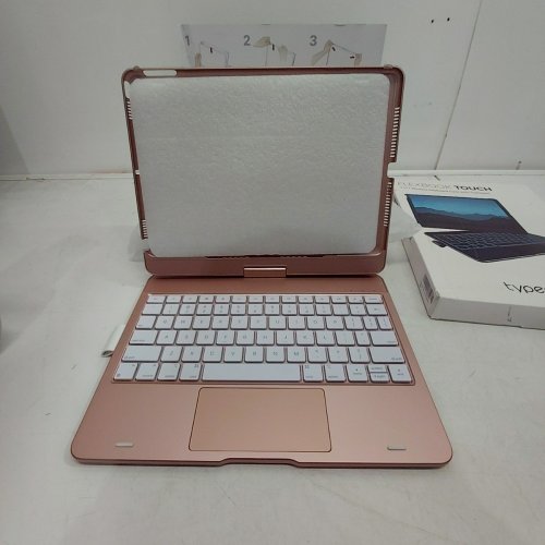TYPECASE WIRELESS KEYBOARD CASE WITH TRACKPAD FOR IPADS - ROSE GOLD (MODEL: KB201-102) image 2