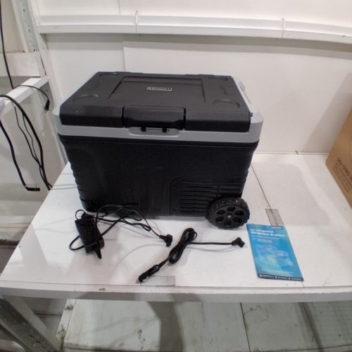 EUHOMY PORTABLE ELECTRIC REFRIGERATOR - 35L CAPACITY - BLACK (MODEL: CFB-35) image 3