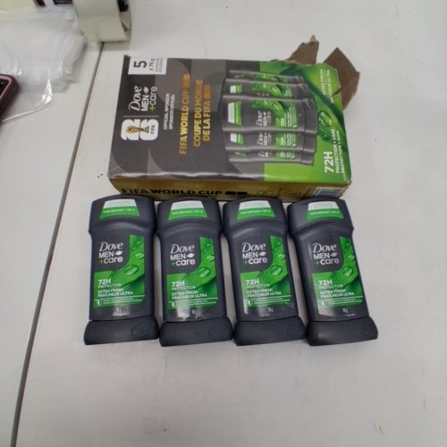 4PK DOVE MEN+CARE ANTIPERSPIRANT STICK FOR 72H SWEAT & ODOUR PROTECTION- EXTRA FRESH- 76G EACH image 2