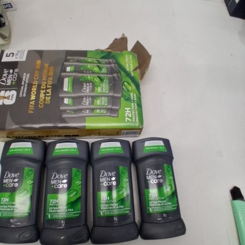 4PK DOVE MEN+CARE ANTIPERSPIRANT STICK FOR 72H SWEAT & ODOUR PROTECTION- EXTRA FRESH- 76G EACH image 3
