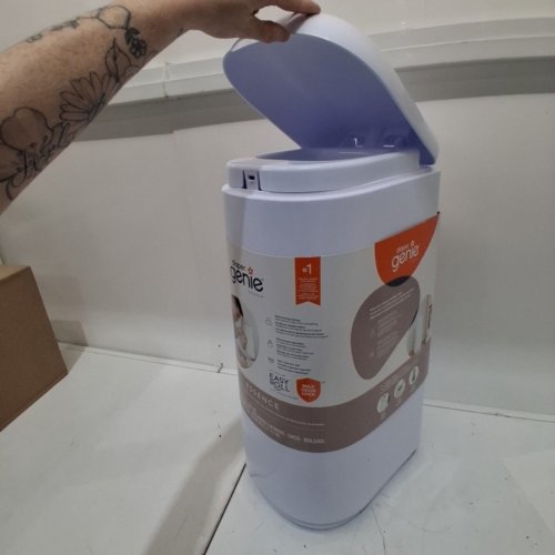 DIAPER GENIE ESSENCE PAIL DIAPER PAIL SYSTEM - WHITE image 2