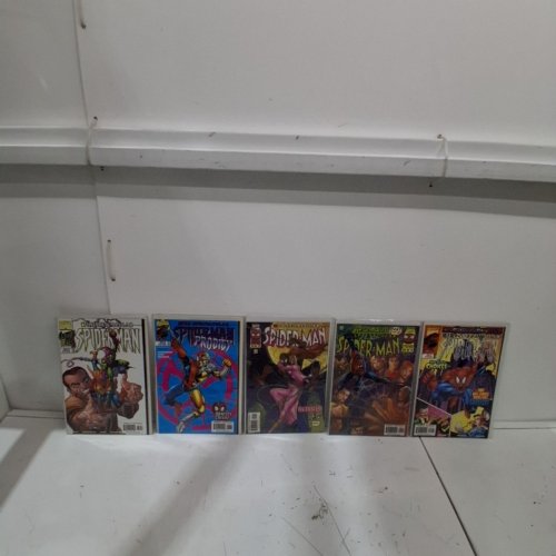10 ASSTD MARVEL COMIC BOOKS - SPIDER-MAN #36, #71, #72, #73, AMAZING SPIDER-MAN #47, SPECTACULAR SPIDER-MAN #240, #241, #258, #259, #262 - VARIOUS AUTHORS image 3
