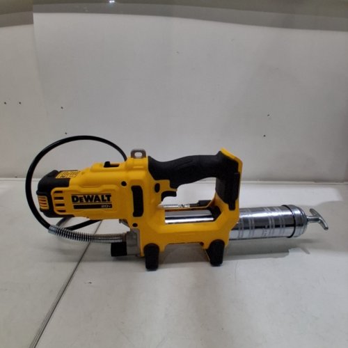 DEWALT CORDLESS VARIABLE SPEED GREASE GUN *TOOL ONLY* - 20 V - 10000 PSI - YELLOW (MODEL: DCGG581) image 3