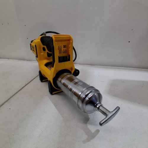 DEWALT CORDLESS VARIABLE SPEED GREASE GUN *TOOL ONLY* - 20 V - 10000 PSI - YELLOW (MODEL: DCGG581) image 4