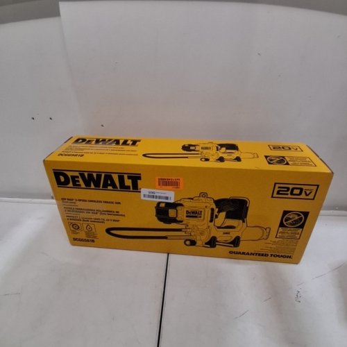DEWALT CORDLESS VARIABLE SPEED GREASE GUN *TOOL ONLY* - 20 V - 10000 PSI - YELLOW (MODEL: DCGG581) image 12