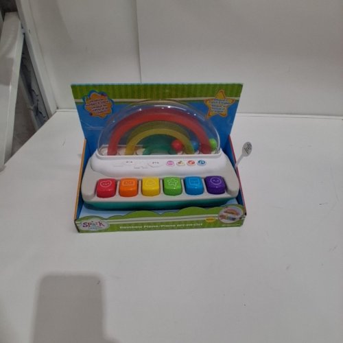 SPARK CREATE IMAGINE KIDS RAINBOW PIANO TOY - MULTICOLOR image 3