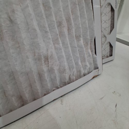 6PK AMAZON BASICS MERV 8 AC FURNACE AIR FILTERS - 16"X20"X1" - WHITE image 4