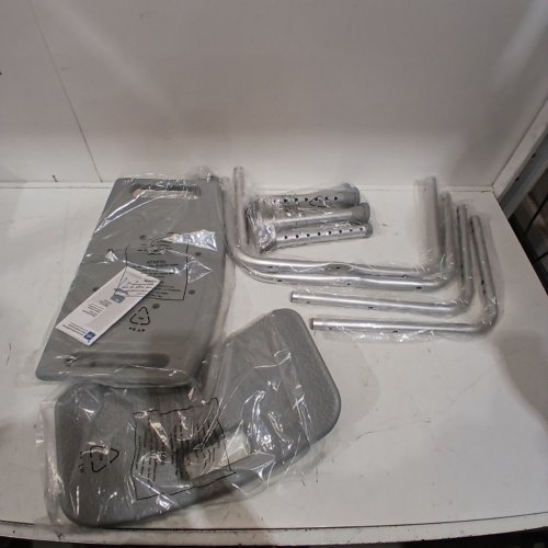 MEDLINE GUARDIAN DELUXE ALUMINUM BATH CHAIR SHOW BENCH WITH BACK image 2