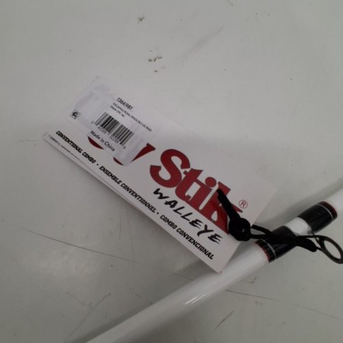 UGLY STIK WALLEYE ROUND COMBO - 7.6FT - MEDIUM LIGHT POWER - 5:1:1 GEAR RATIO - WHITE/BLACK (MODEL: 1366981) image 4