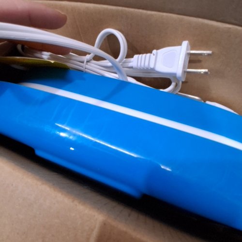 HOMEDICS SMART SPACE BUBBLE MATE COLLAPSIBLE FOOT SPA HEAT-MAINTAINING BUBBLE MASSAGE - BLUE/WHITE (MODEL: FB-80AMZ-RM) image 5