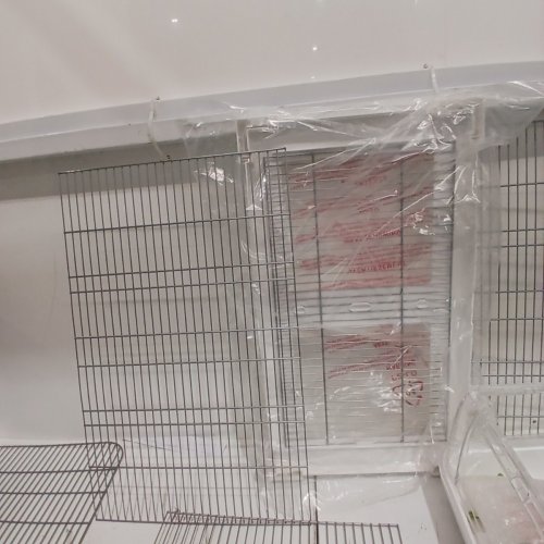 VISION BIRD CAGE, 16" X 25" X 34" H - WHITE BASE (MODEL: M02) image 6