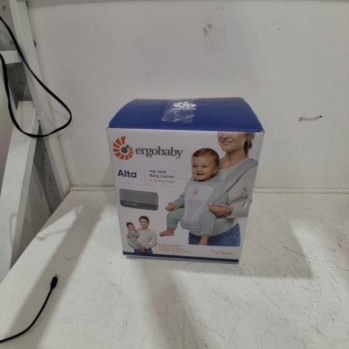 ERGOBABY 2-IN-1 ALTA BREATHABLE MESH HIP SEAT & CARRIER - 12-45LBS - PEARL GREY image 4