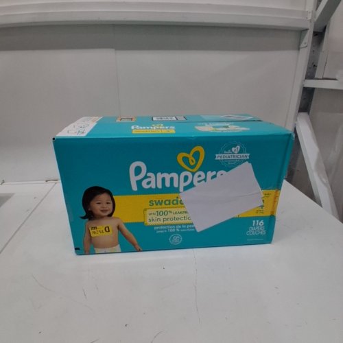 116PK PAMPERS SWADDLERS DIAPERS - SIZE 4 image 2