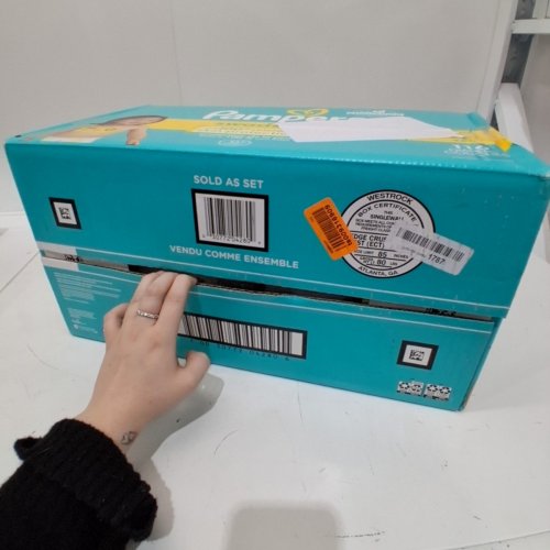 116PK PAMPERS SWADDLERS DIAPERS - SIZE 4 image 4