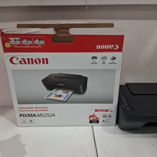CANON PIXMA COMPACT MULTIFUNCTION INKJET COLOUR PRINTER & SCANNER - BLACK (MODEL: MG2524) image 5